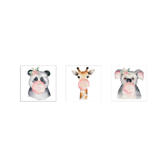 Wallity FAH10 Cuadros Decorativos sobre Lienzo Multicolor (Set de 3) Wallity FAH10 Cuadros Decorativos sobre Lienzo Multicolor (Set de 3)